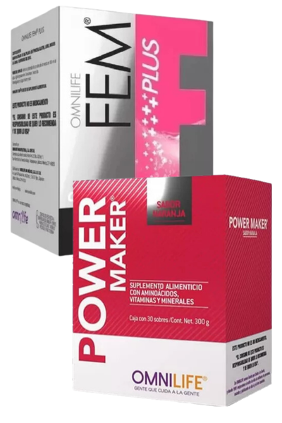 FEM PLUS + POWER MAKER - EQUILIBRIO HORMONAL