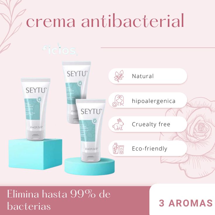 CREMA DE MANOS ANTIBACTERIAL