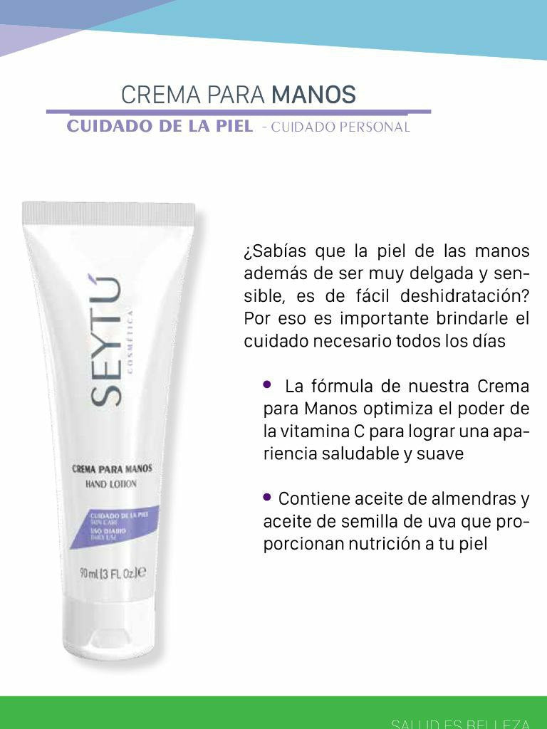 CREMA DE MANOS SEYTÚ